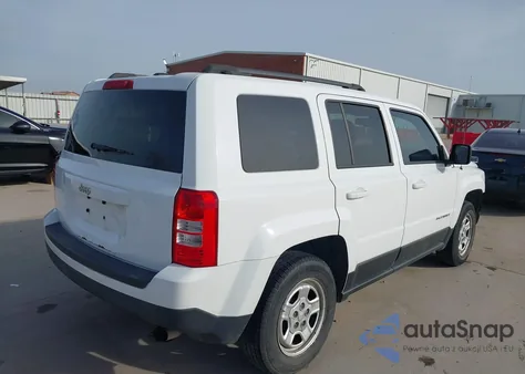 2017 Jeep Patriot Sport Fwd z USA, uszkodzony, nr VIN 1C4NJPBA6HD207272